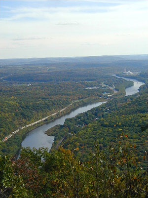 View from above. It was a beautiful day on Mt. Minsi!