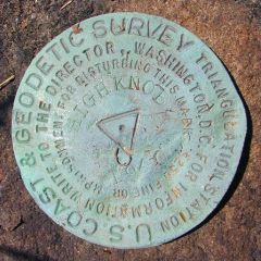 NGS Triangulation Station Disk HIGH KNOB