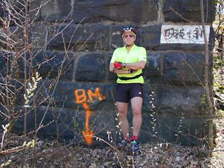 Rich stands proudly next to one of his greatest finds.