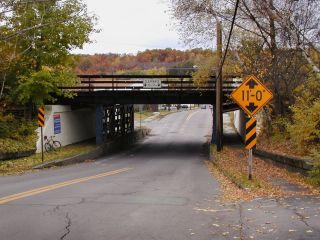 Overall view of the area surrounding the station mark.