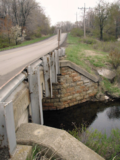 View of Route 487 looking north.