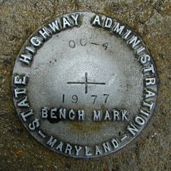 MDDOT Bench Mark Disk OC 4