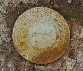 NGS Reference Mark Disk THORPE RM 1