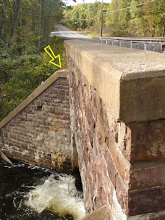 Orientation view, facing northwest along PA Rt.437.