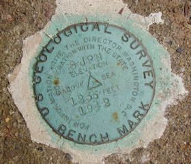 USGS Bench Mark Disk 8 JNP