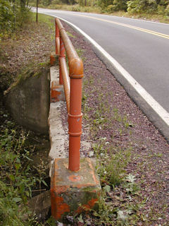 Orientation view, facing west along County Road 41.