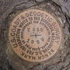 NGS Bench Mark Disk Y 235