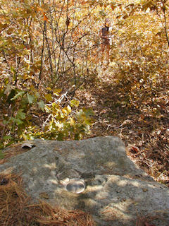 Orientation view, east beacon leg, facing NNE and station.