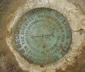 NGS Reference Mark Disk MEHOOPANY RM 1