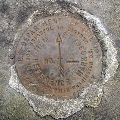 USGS Reference Mark Disk HEM ET RM 2