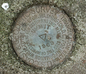 NGS Triangulation Station Disk SUMMIT