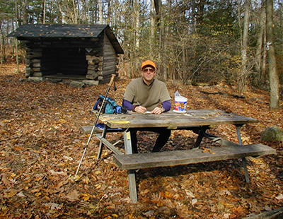 Stokes lean-to and campgrounds just off the A-T.