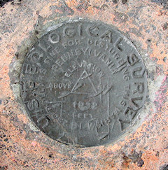 USGS Survey Mark DLW