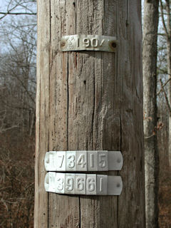 Powerpole ID numbers.