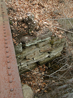 Orientation view, facing northeast from bridge.