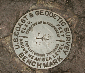 NGS Bench Mark Disk Y 49