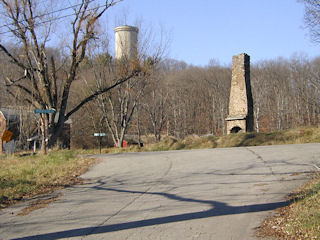 Looking NE from T495 to its intersection with Decker Hollow Road.