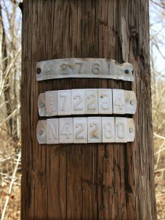 Powerpole and ID numbers.