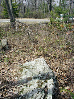 Looking WSW toward Route 402.