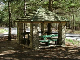 Pavilion at Blooming Grove Road and Club Road.