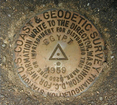 NGS Triangulation Station Disk EGYPT