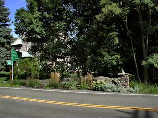 Orientation view, facing NNW from Rt. 23A.