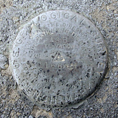 USGS Bench Mark Disk 46 B