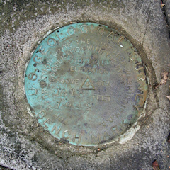 USGS Bench Mark Disk 39 JPN