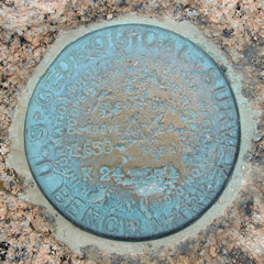 USGS Bench Mark Disk K 24