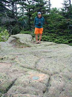 Looking S. Rich stands at PE1778, MOUNT DESERT RESET.