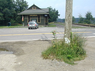 Gouldsboro station has been restored.