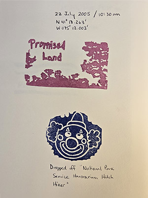 A look into my letterboxing notebook