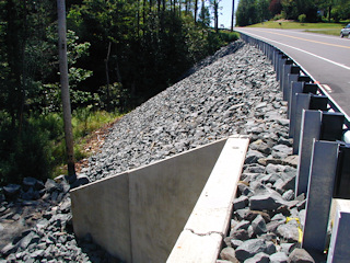 Looking S along bridge and Cortez Rd. Looking S along bridge and Cortez Rd.