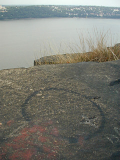 Looking E across the river toward Yonkers.