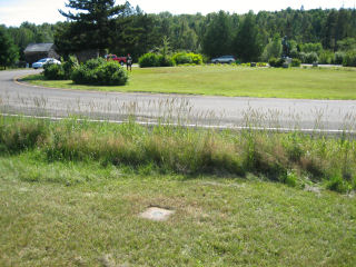 Looking approximately SW toward the station, where Rich stands.