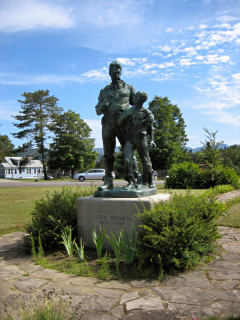 NGS Landmark/Intersection Station JOHN BROWN MONUMENT