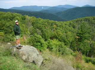 Great views from Buck Hollow Overlook.