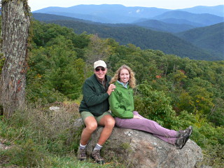 We thought this was a perfect spot to pose together!