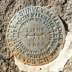 USGS Reference Mark Disk ET 3 FHK RM 1