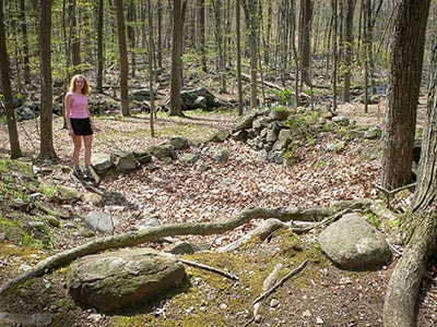 Ruins along Stony Brook