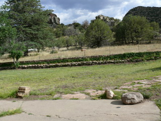 Looking toward Chiricahua’s mountains in the distance.