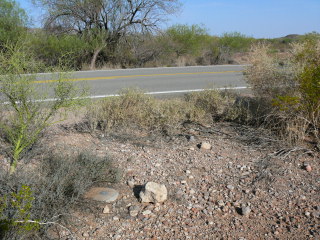 Looking approximately SE toward Route 85.