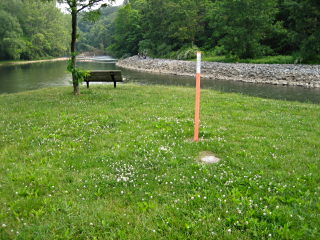 Looking S toward Tulpehocken Creek.