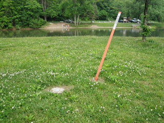 Looking SE across the creek.