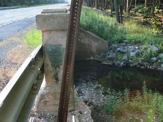 Looking NW along Route 307.