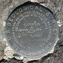 USGS Bench Mark Disk K 10