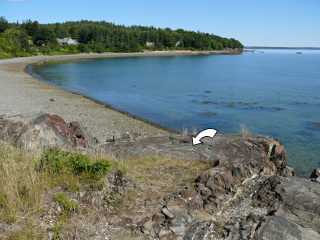 Looking NE toward Lookout Point.