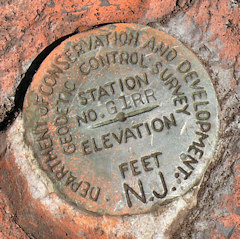 NJDCED Geodetic Control Survey Disk GIRR