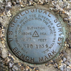 USGS Bench Mark Disk K 26