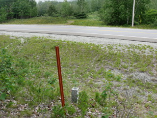 Looking E across Route 3.